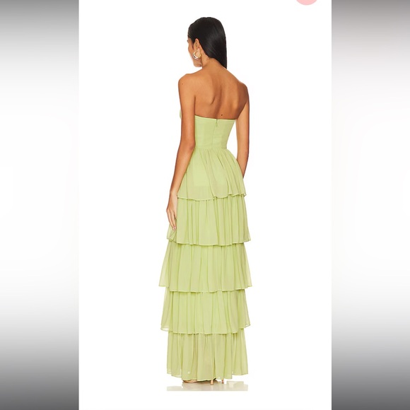 Green lover and friends maxi dress - Picture 3 of 4